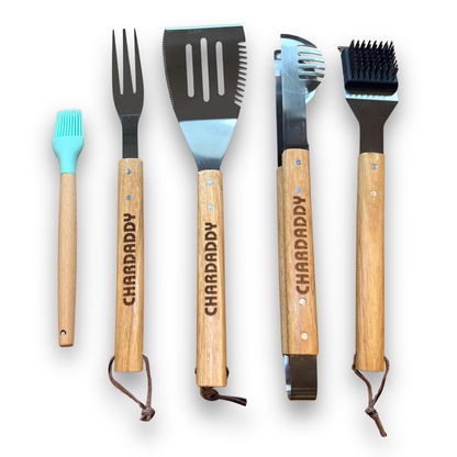 5 Piece Barbecue Tool Set