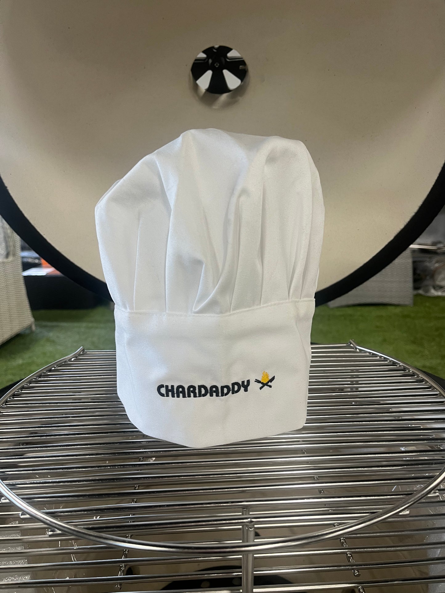 CharDaddy Apron and Chefs Hat